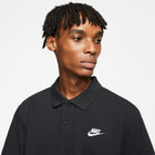 Mens Nike Sportswear Polo (Black/White)
