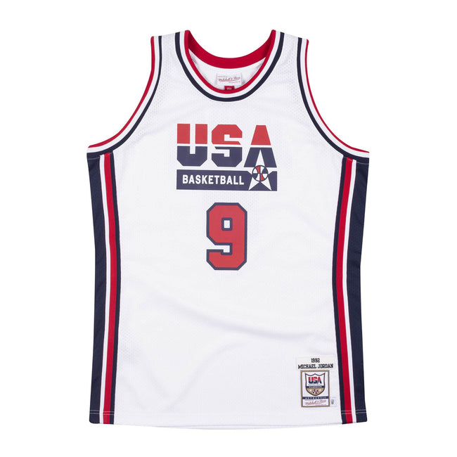 Mitchell & Ness Authentic Team USA 1992 Michael Jordan Jersey (Navy/Red)