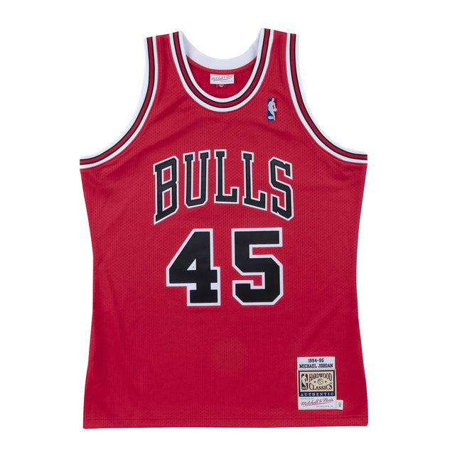 Mitchell & Ness Authentic Bulls 1994 Michael Jordan Jersey (Red)